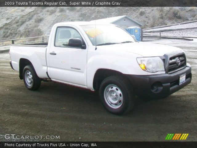 2009 Toyota Tacoma Regular Cab in Super White
