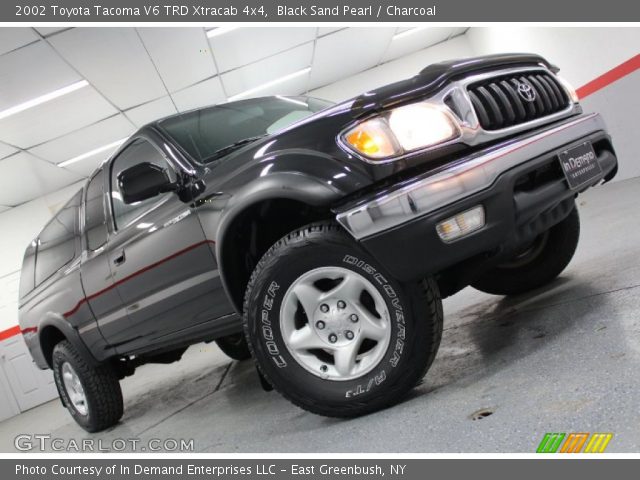 2002 Toyota Tacoma V6 TRD Xtracab 4x4 in Black Sand Pearl