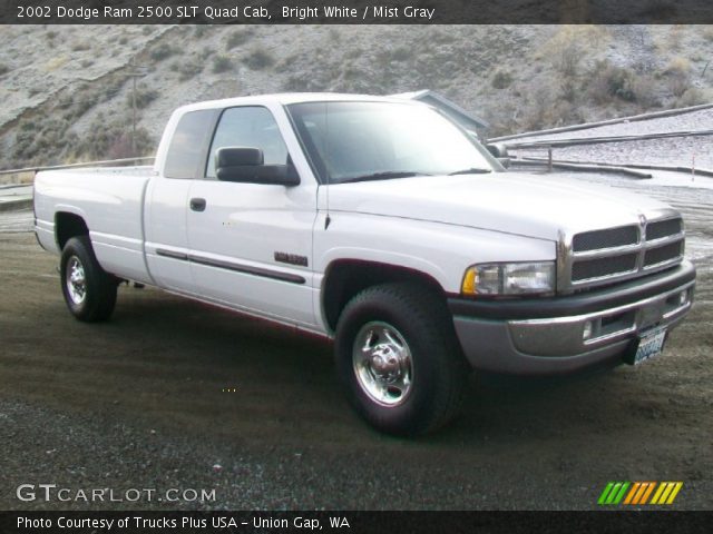 2002 Dodge Ram 2500 SLT Quad Cab in Bright White