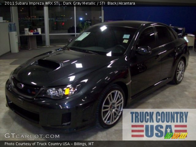 2011 Subaru Impreza WRX STi in Dark Gray Metallic