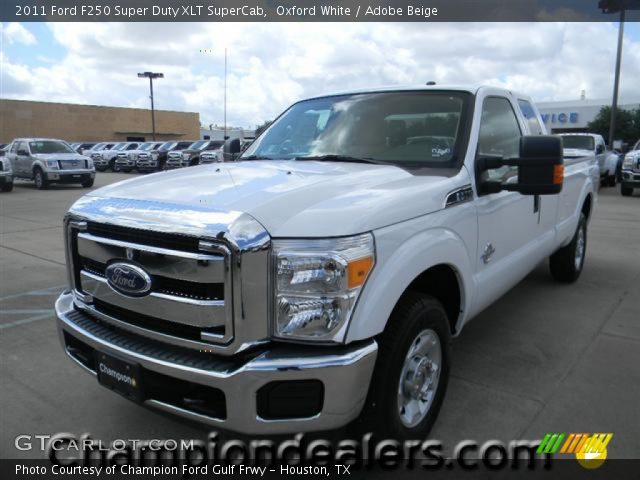 2011 Ford F250 Super Duty XLT SuperCab in Oxford White