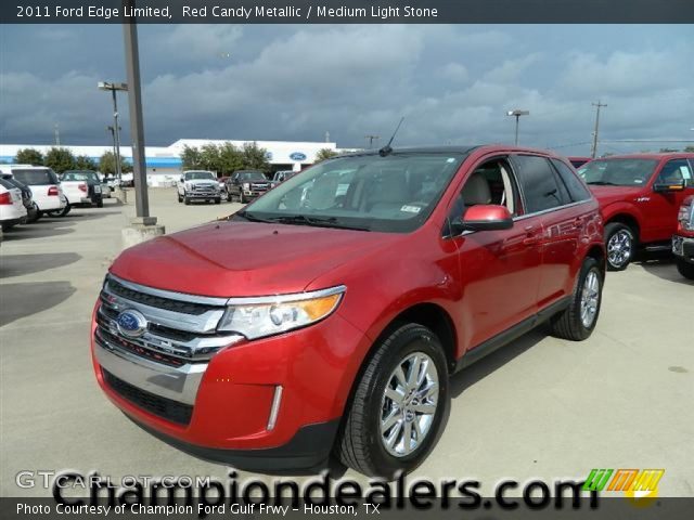 2011 Ford Edge Limited in Red Candy Metallic