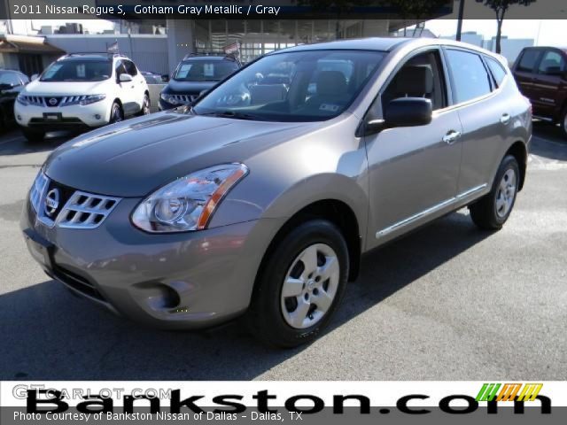 2011 Nissan Rogue S in Gotham Gray Metallic