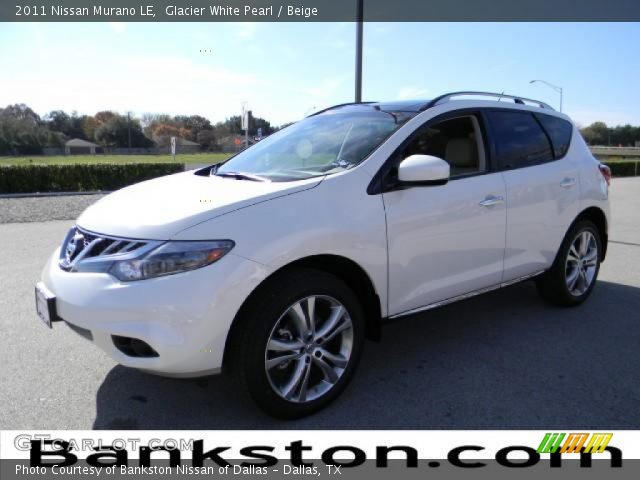 2011 Nissan Murano LE in Glacier White Pearl