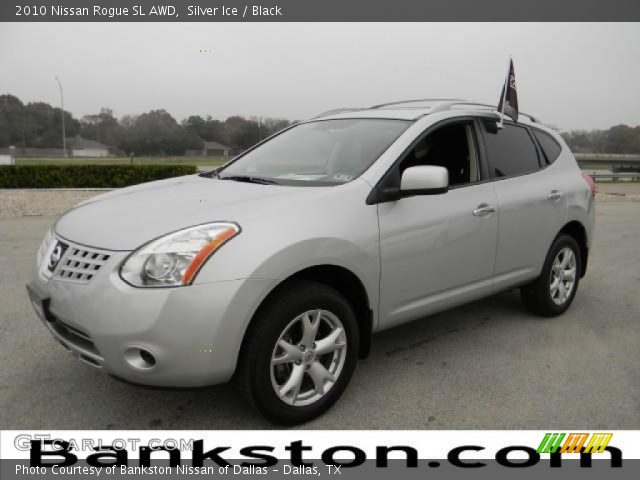2010 Nissan Rogue SL AWD in Silver Ice