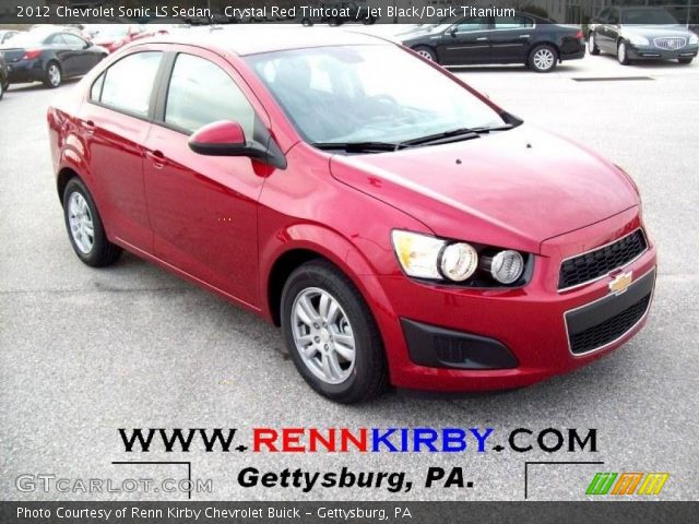 2012 Chevrolet Sonic LS Sedan in Crystal Red Tintcoat