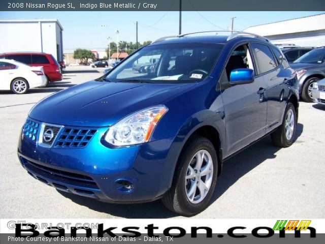 2008 Nissan Rogue SL in Indigo Blue Metallic