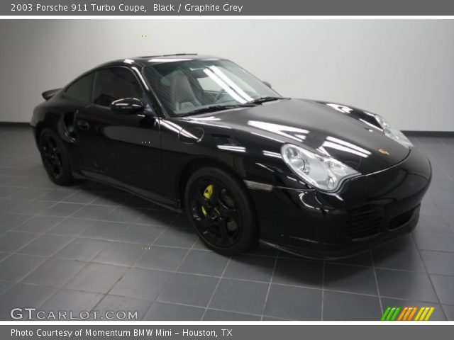 2003 Porsche 911 Turbo Coupe in Black