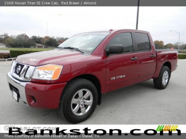 2008 Nissan Titan SE Crew Cab in Red Brawn