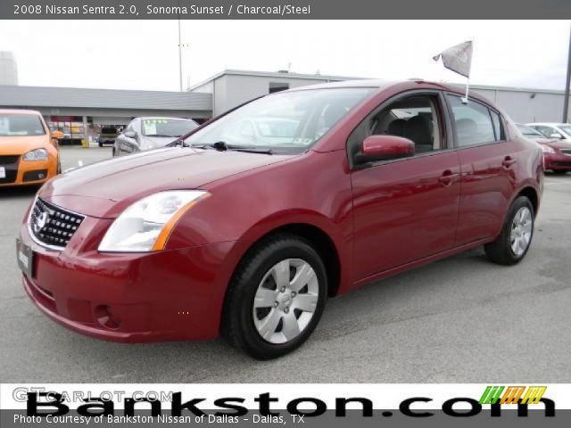 2008 Nissan Sentra 2.0 in Sonoma Sunset