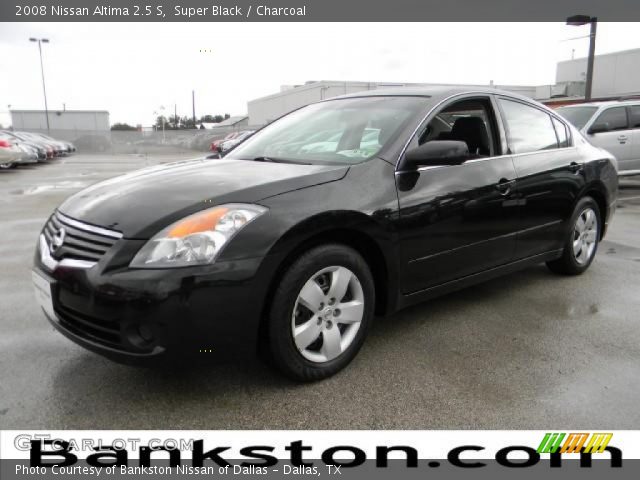 2008 Nissan Altima 2.5 S in Super Black