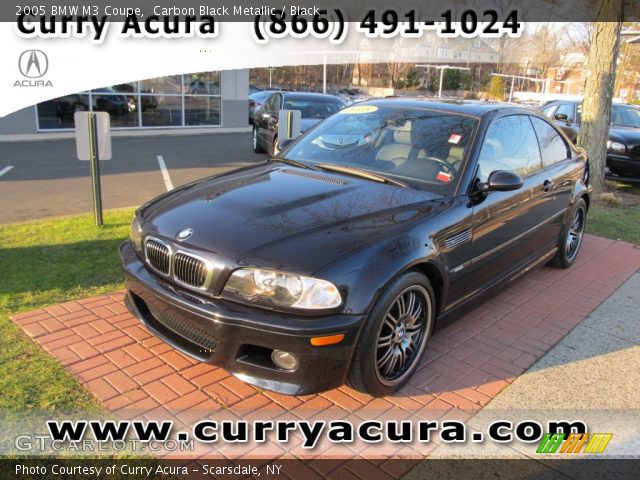 2005 BMW M3 Coupe in Carbon Black Metallic