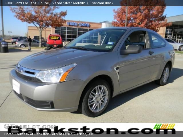 2008 Ford Focus SE Coupe in Vapor Silver Metallic