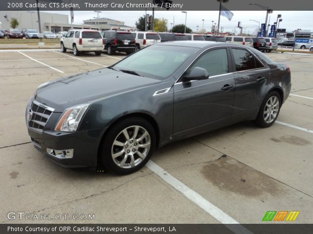 2008 Cadillac CTS Sedan in Thunder Gray Chromaflair