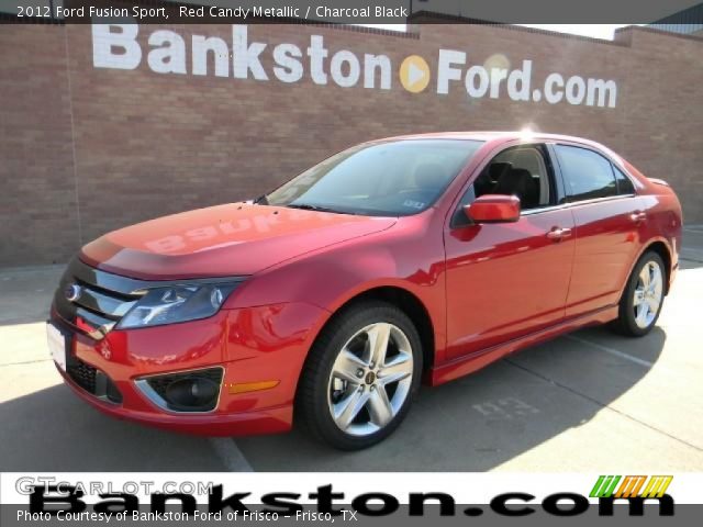 2012 Ford Fusion Sport in Red Candy Metallic