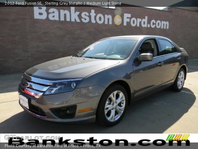 2012 Ford Fusion SE in Sterling Grey Metallic