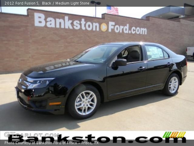 2012 Ford Fusion S in Black