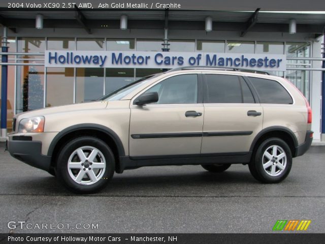 2004 Volvo XC90 2.5T AWD in Ash Gold Metallic