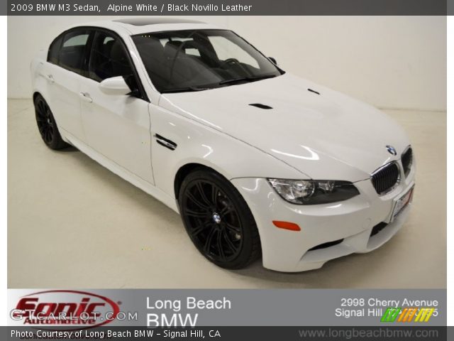 2009 BMW M3 Sedan in Alpine White