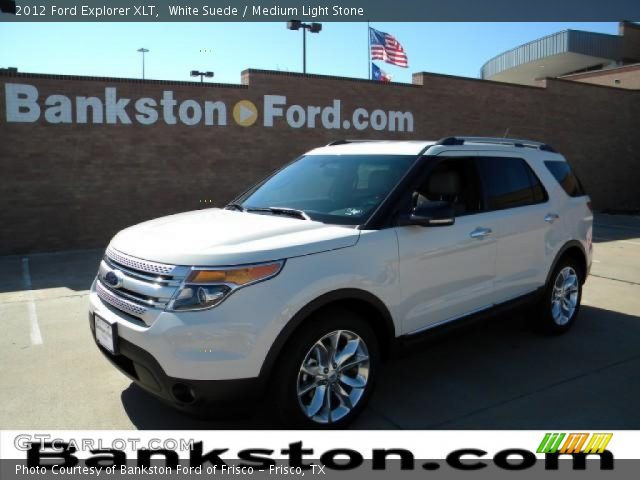 2012 Ford Explorer XLT in White Suede