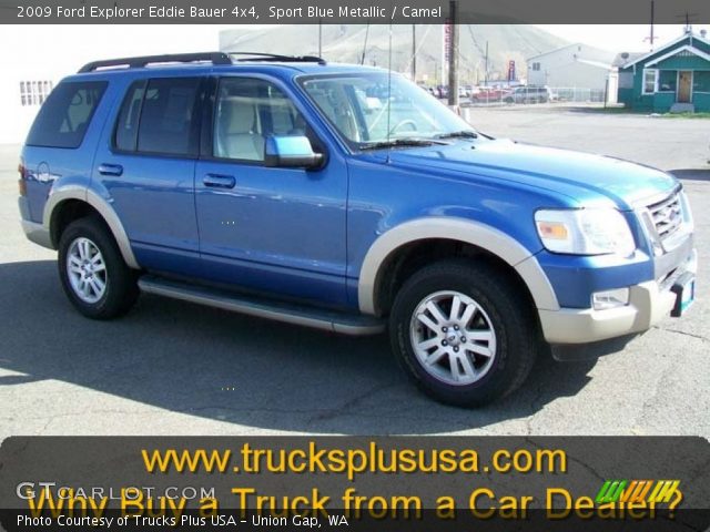 2009 Ford Explorer Eddie Bauer 4x4 in Sport Blue Metallic