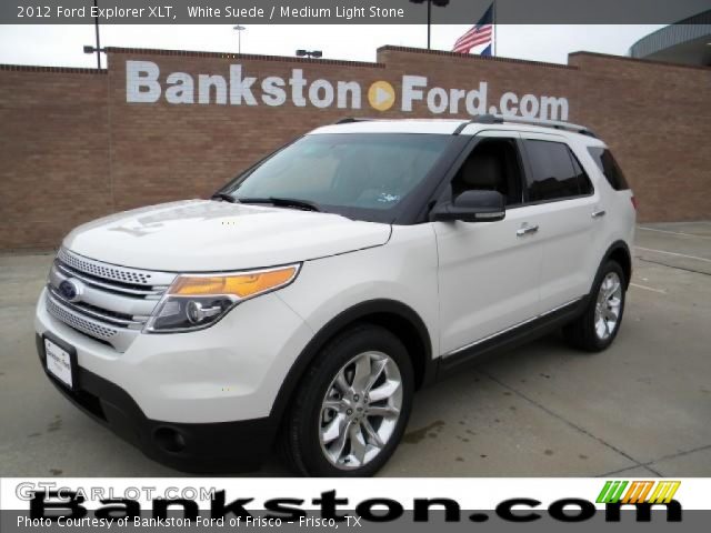 2012 Ford Explorer XLT in White Suede