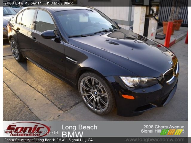 2008 BMW M3 Sedan in Jet Black