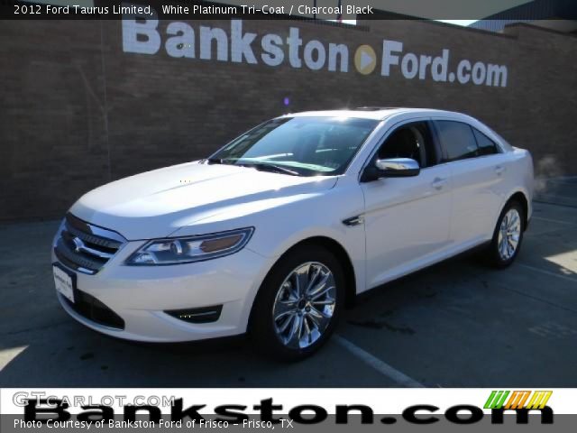 2012 Ford Taurus Limited in White Platinum Tri-Coat