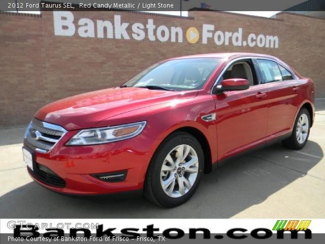 2012 Ford Taurus SEL in Red Candy Metallic