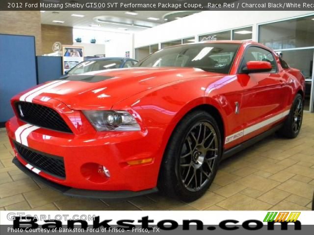2012 Ford Mustang Shelby GT500 SVT Performance Package Coupe in Race Red