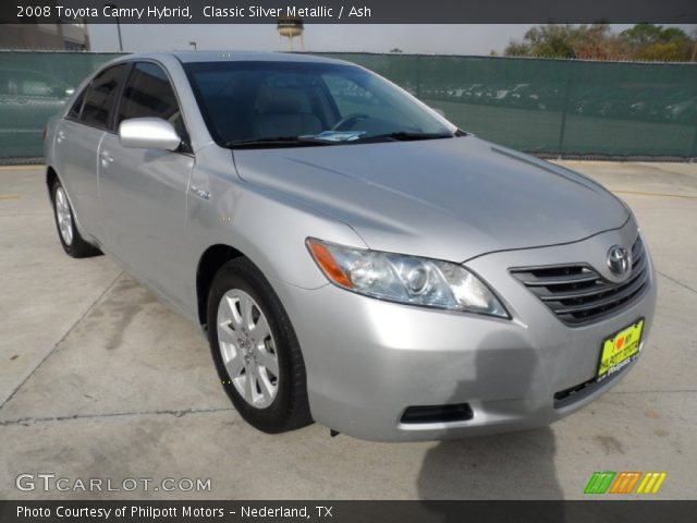 2008 Toyota Camry Hybrid in Classic Silver Metallic