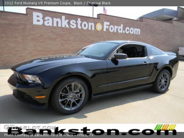 2012 Ford Mustang V6 Premium Coupe in Black