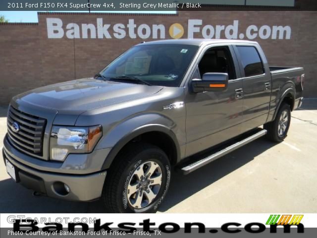 2011 Ford F150 FX4 SuperCrew 4x4 in Sterling Grey Metallic