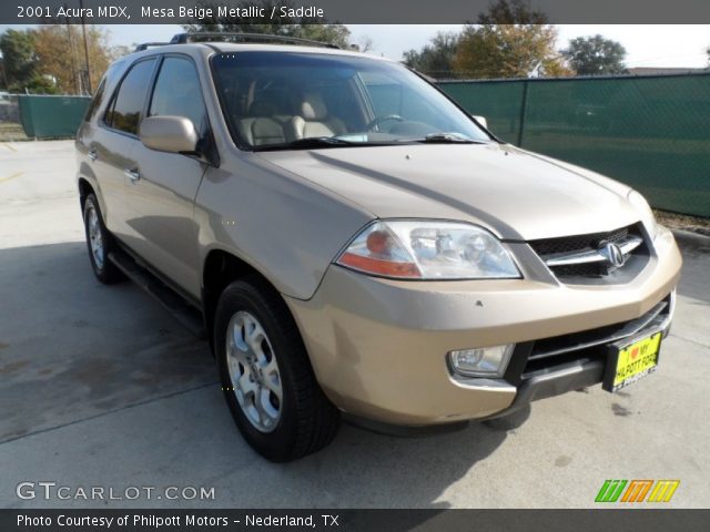 2001 Acura MDX  in Mesa Beige Metallic