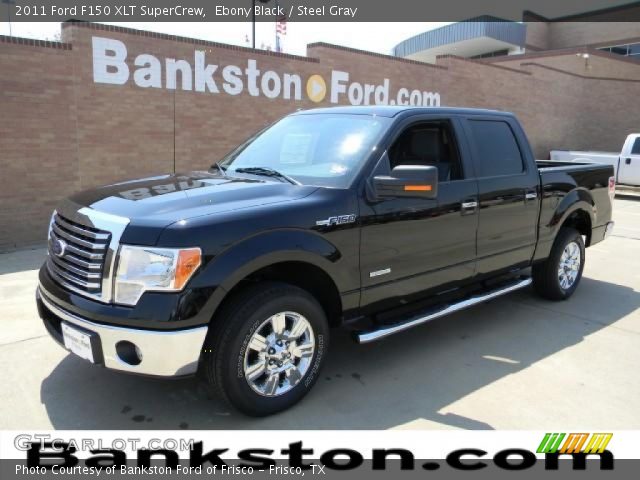 2011 Ford F150 XLT SuperCrew in Ebony Black