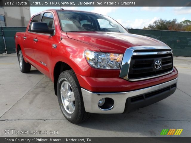 2012 Toyota Tundra SR5 TRD CrewMax in Barcelona Red Metallic