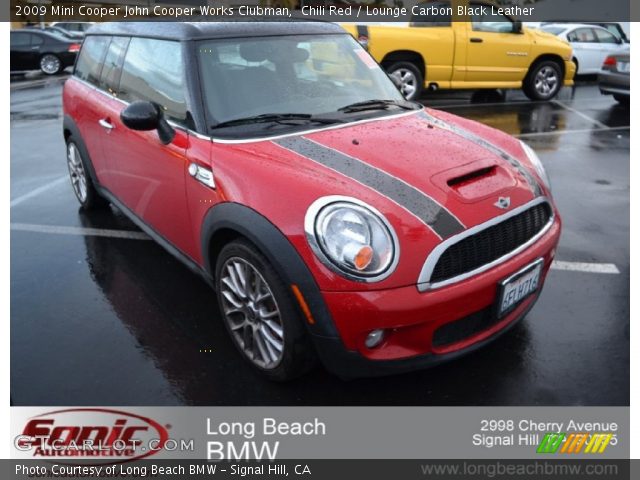 2009 Mini Cooper John Cooper Works Clubman in Chili Red