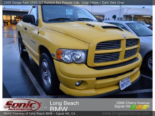 2005 Dodge Ram 1500 SLT Rumble Bee Regular Cab in Solar Yellow