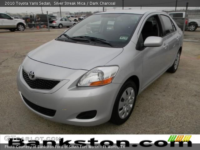 2010 Toyota Yaris Sedan in Silver Streak Mica