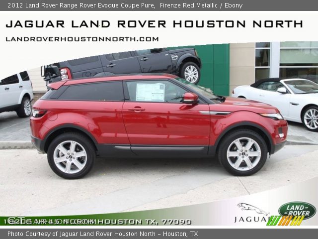 2012 Land Rover Range Rover Evoque Coupe Pure in Firenze Red Metallic
