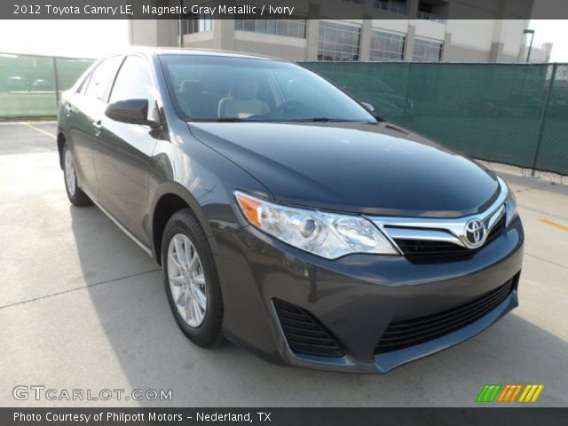 2012 Toyota Camry LE in Magnetic Gray Metallic