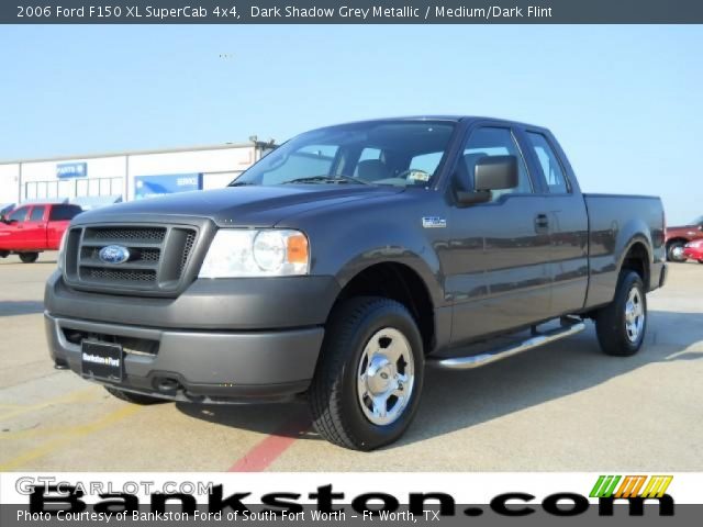 2006 Ford F150 XL SuperCab 4x4 in Dark Shadow Grey Metallic