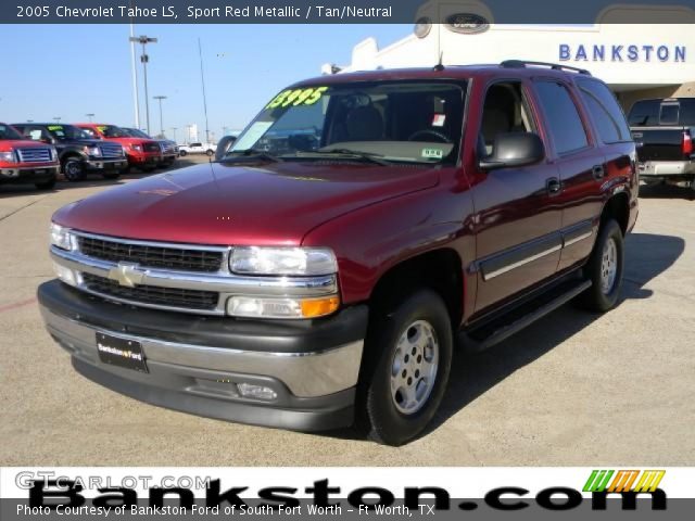 2005 Chevrolet Tahoe LS in Sport Red Metallic