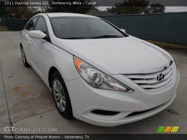 2011 Hyundai Sonata GLS in Shimmering White