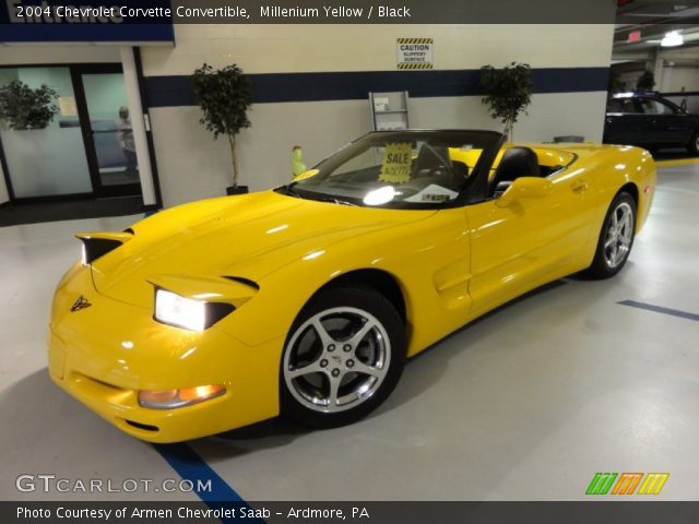 2004 Chevrolet Corvette Convertible in Millenium Yellow