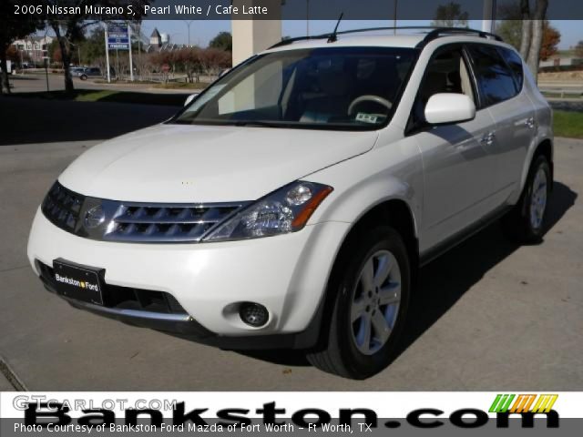 2006 Nissan Murano S in Pearl White