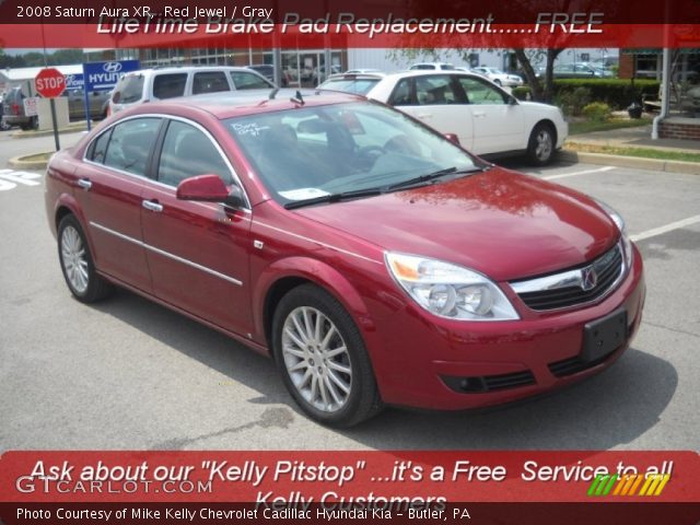 2008 Saturn Aura XR in Red Jewel