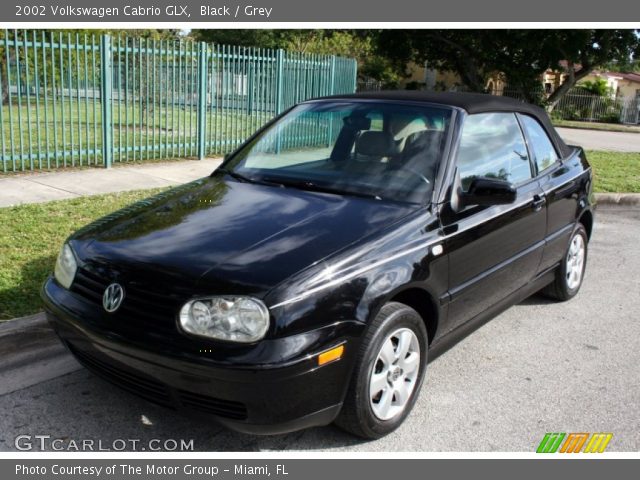 2002 Volkswagen Cabrio GLX in Black