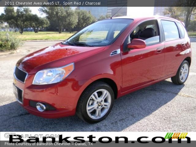 2011 Chevrolet Aveo Aveo5 LT in Sport Red