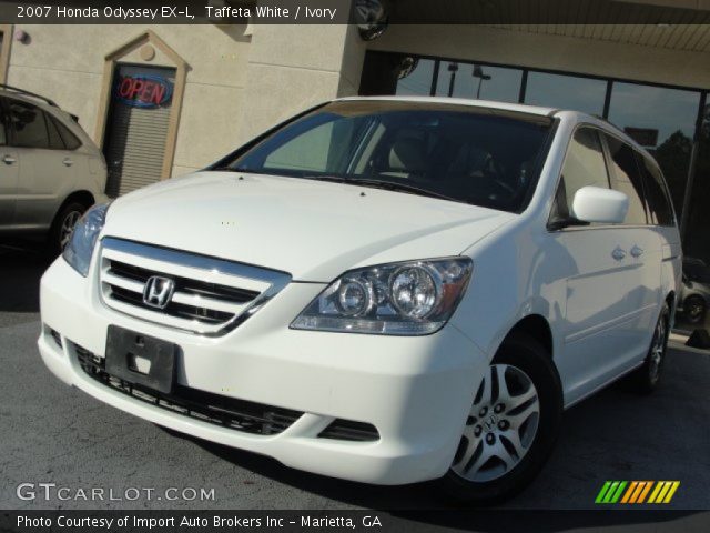 2007 Honda Odyssey EX-L in Taffeta White